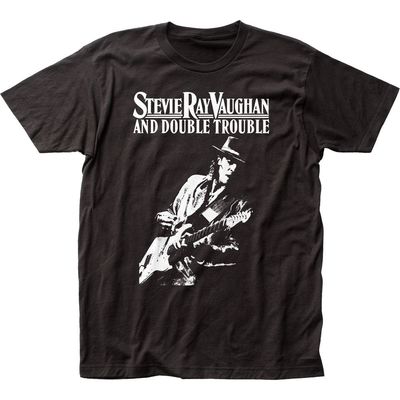 Stevie Ray Vaughan Live Alive Mens T Shirt Black Retro Pop Classics