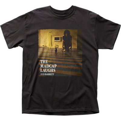 Syd Barrett Madcap Laughs Mens T Shirt Black Retro Pop Classics