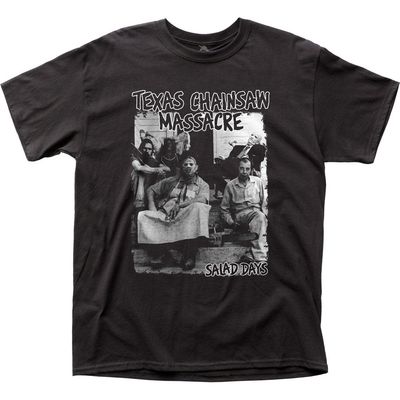 Texas Chainsaw Massacre Salad Days Mens T Shirt Black Retro Pop Classics