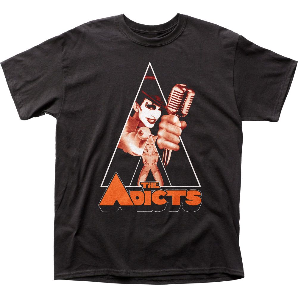 The Adicts Clockwork Monkey Mens T Shirt Black Retro Pop Classics