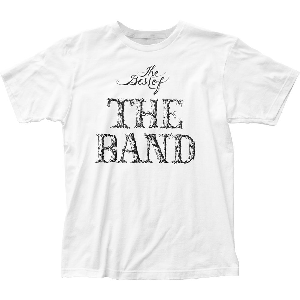 The Band Best Of The Band Mens T Shirt White Retro Pop Classics