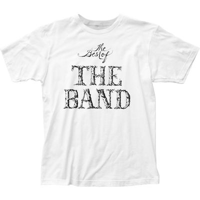 The Band Best Of The Band Mens T Shirt White Retro Pop Classics