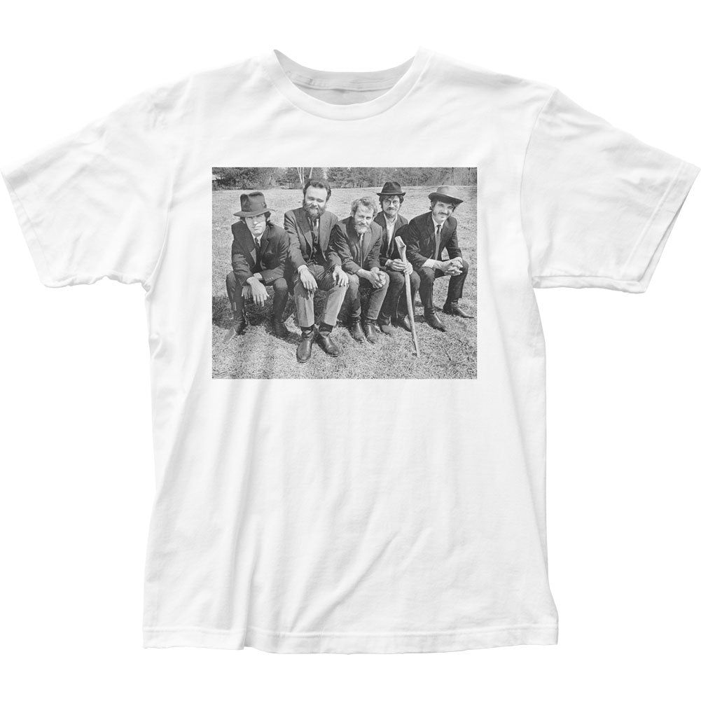 The Band Personality Portrait 1 Mens T Shirt White Retro Pop Classics