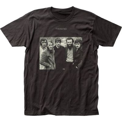 The Band Mens T Shirt Black Retro Pop Classics