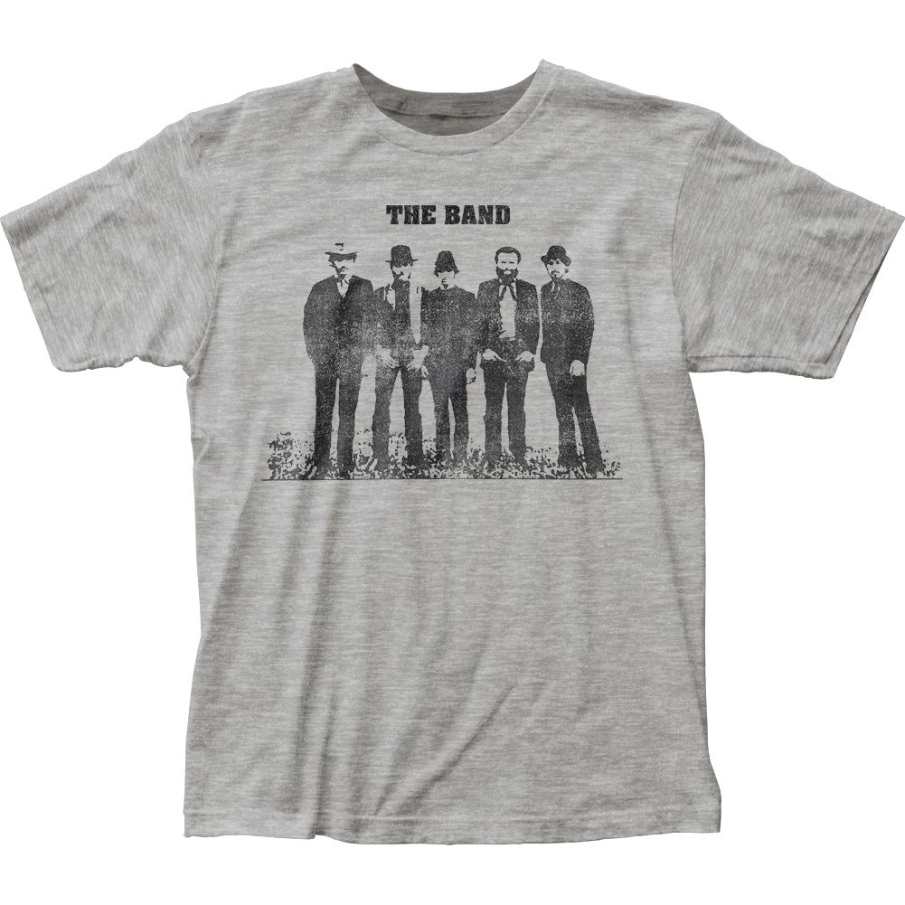 The Band Silhouette Mens T Shirt Grey Retro Pop Classics