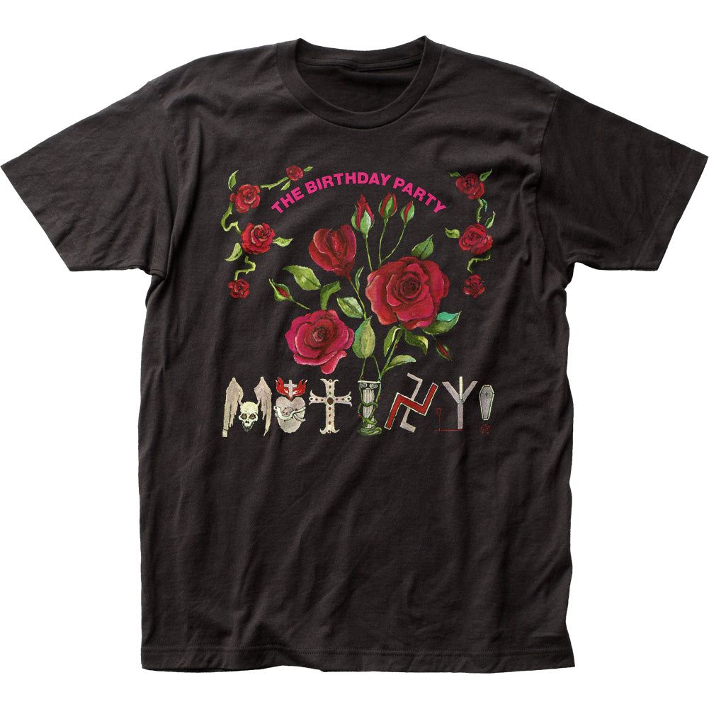 The Birthday Party Mutiny! Mens T Shirt Black Retro Pop Classics
