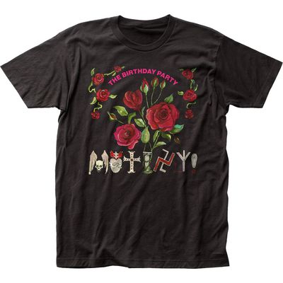 The Birthday Party Mutiny! Mens T Shirt Black Retro Pop Classics