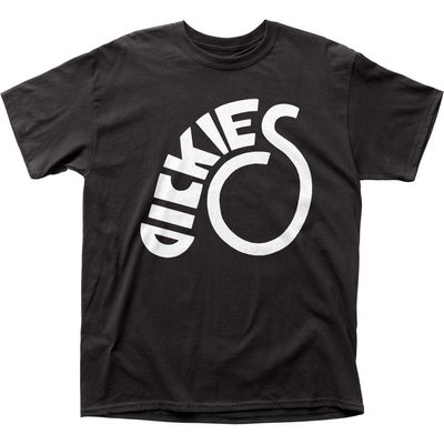 The Dickies Logo Mens T Shirt Black Retro Pop Classics