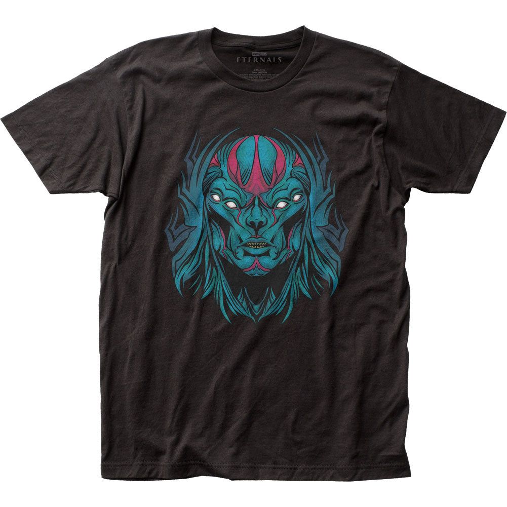 The Eternals Kro Face Mens T Shirt Black Retro Pop Classics