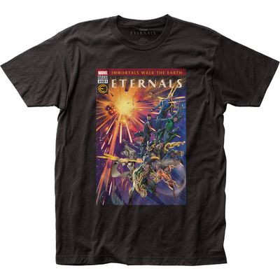 The Eternals Retro Comic Immortals Mens T Shirt Black Retro Pop Classics