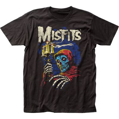 The Misfits Candelabra Mens T Shirt Black Retro Pop Classics