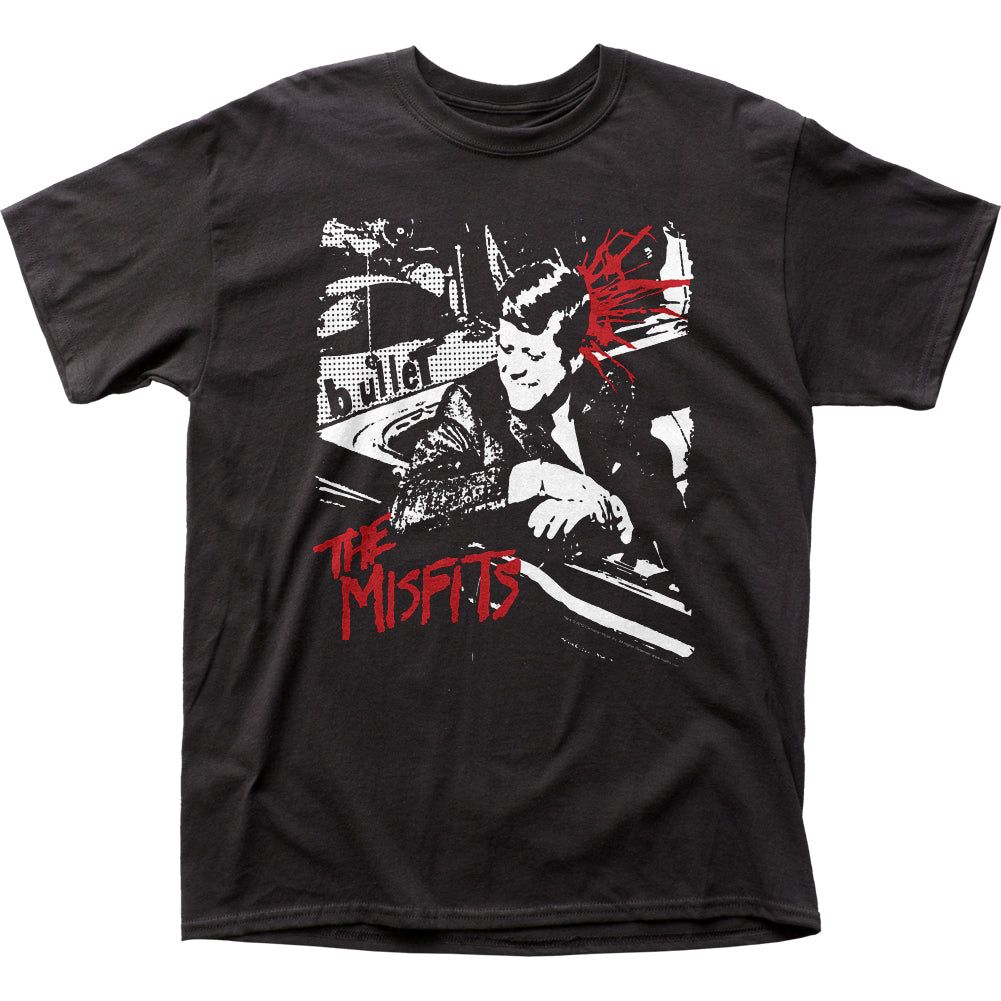 The Misfits Bullet Mens T Shirt Black Retro Pop Classics