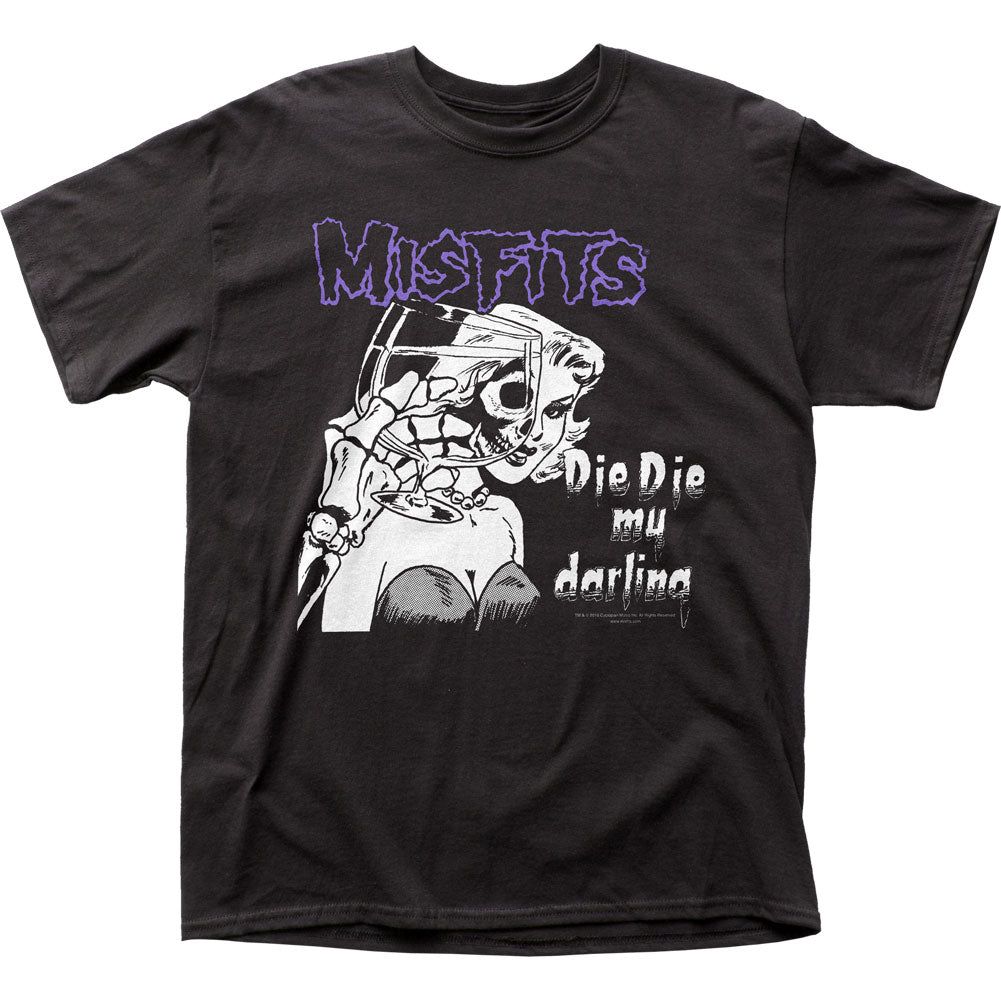 The Misfits Die Die My Darling Mens T Shirt Black Retro Pop Classics