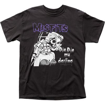 The Misfits Die Die My Darling Mens T Shirt Black Retro Pop Classics