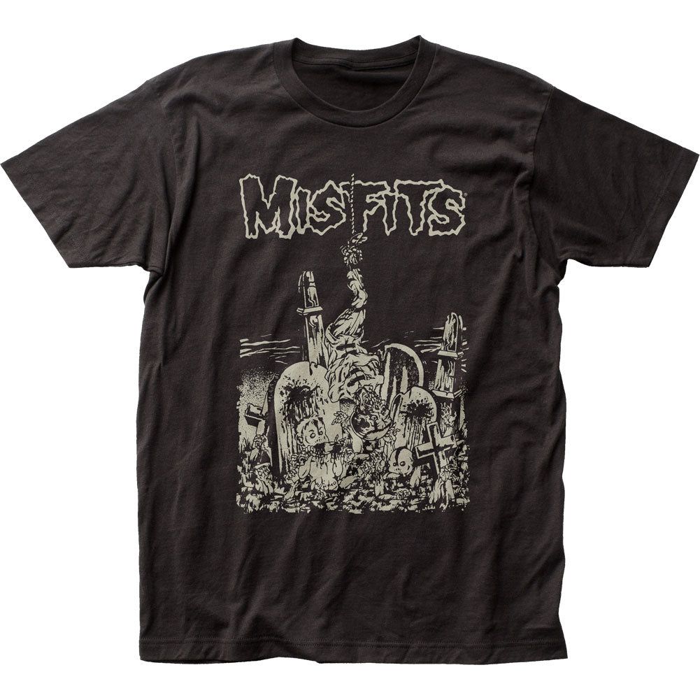 The Misfits Hate Breeders B&amp;W Mens T Shirt Black Retro Pop Classics