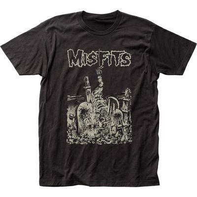 The Misfits Hate Breeders B&amp;W Mens T Shirt Black Retro Pop Classics