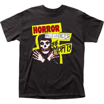 The Misfits Horror Business Mens T Shirt Black Retro Pop Classics