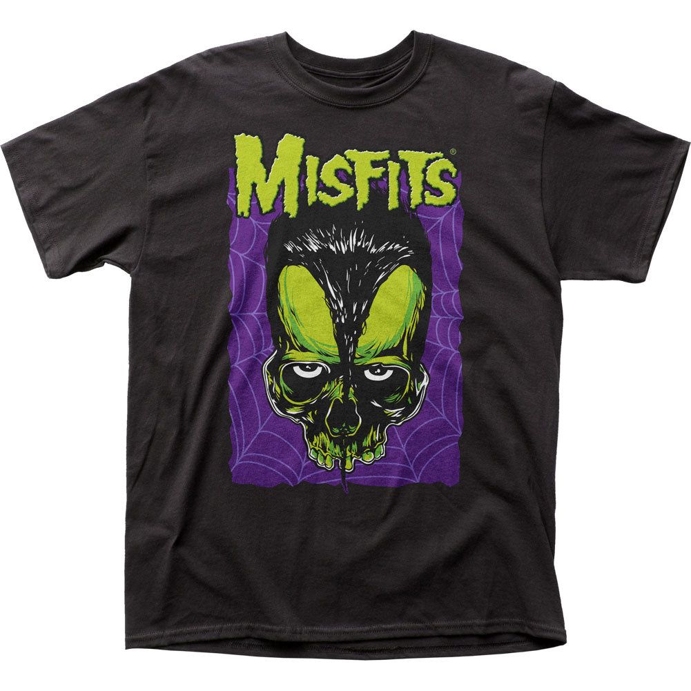The Misfits Jerry Skull Mens T Shirt Black Retro Pop Classics