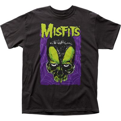 The Misfits Jerry Skull Mens T Shirt Black Retro Pop Classics