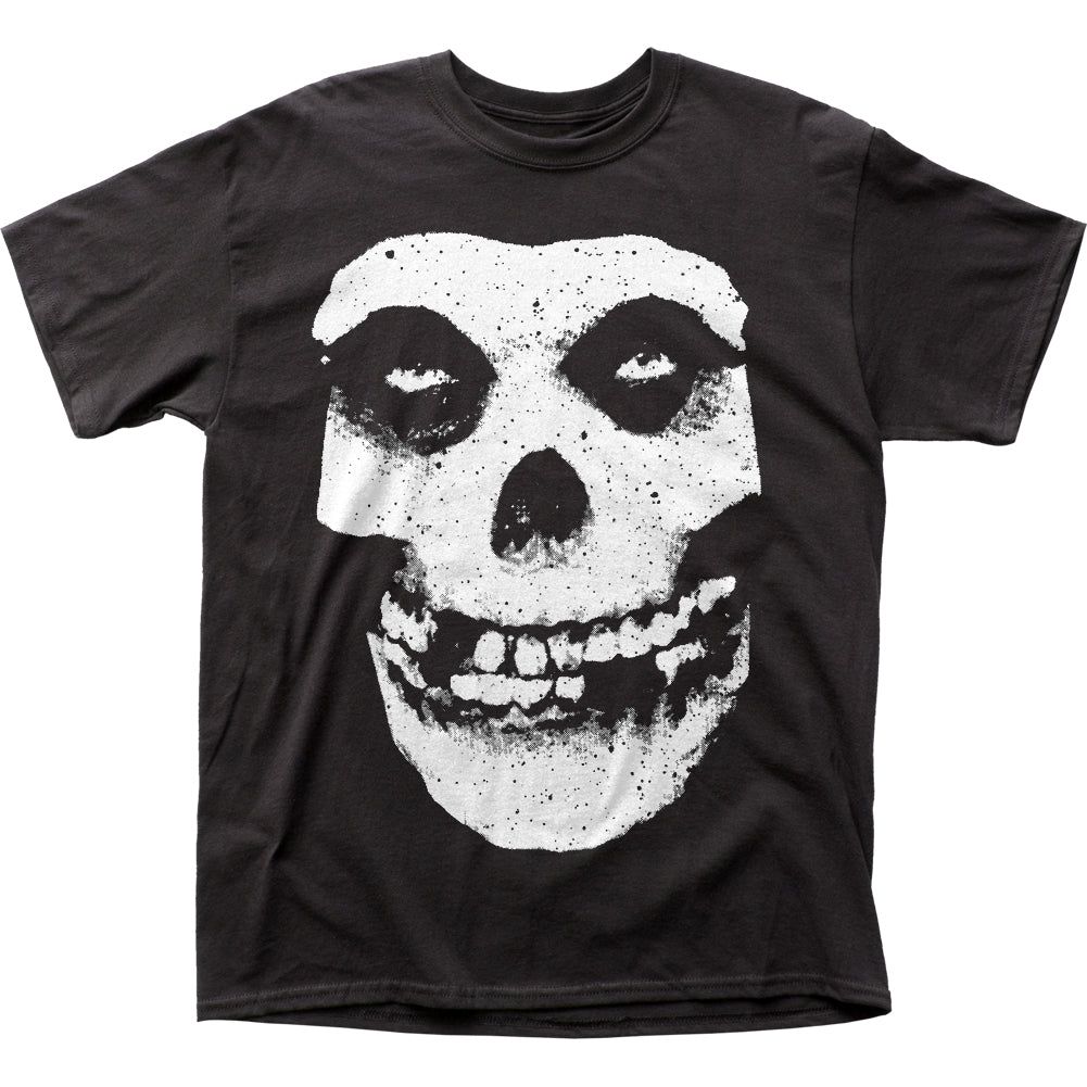 The Misfits Skull &amp; Logo Mens T Shirt Black Retro Pop Classics