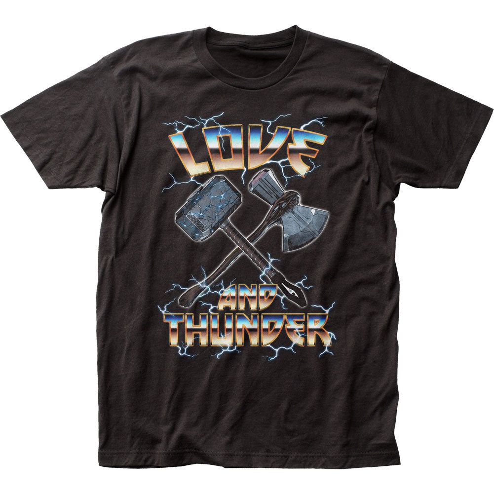Thor 90s Action Mens T Shirt Black Retro Pop Classics