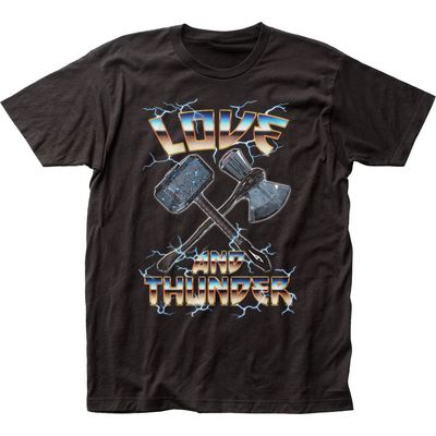 Thor 90s Action Mens T Shirt Black Retro Pop Classics