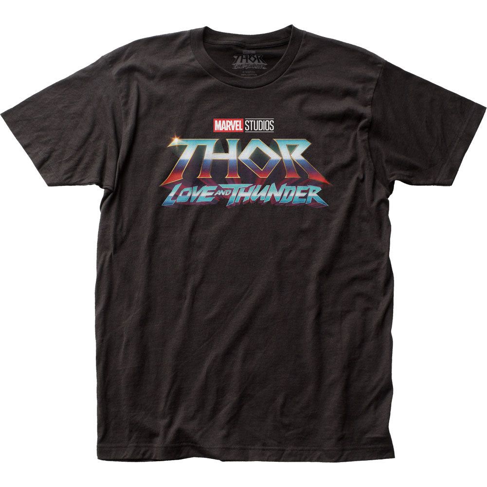 Thor Love and Thunder Mens T Shirt Black Retro Pop Classics