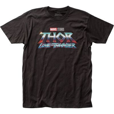 Thor Love and Thunder Mens T Shirt Black Retro Pop Classics