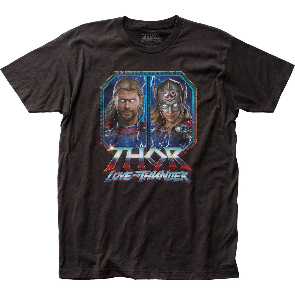 Thor Thor Headshots Mens T Shirt Black Retro Pop Classics