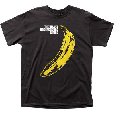 Velvet Underground Banana Mens T Shirt Black Retro Pop Classics