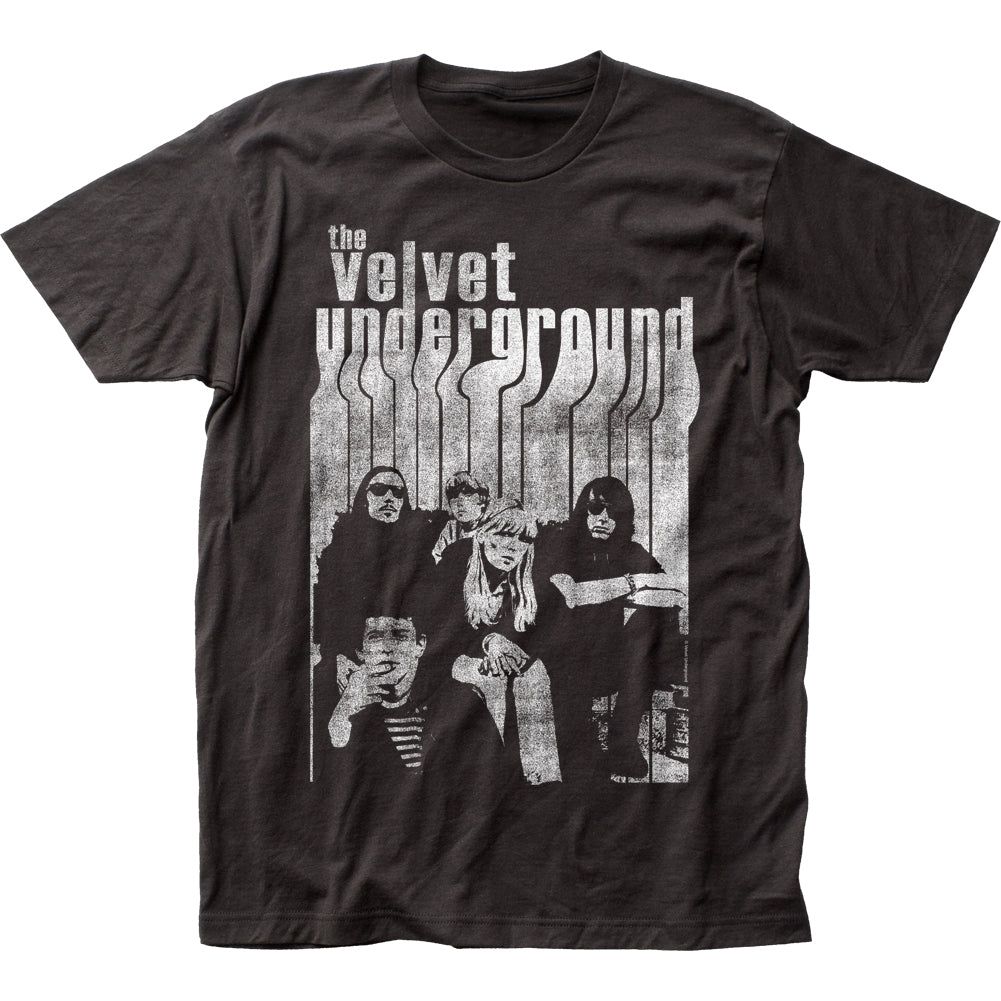 Velvet Underground Band With Nico Mens T Shirt Black Retro Pop Classics