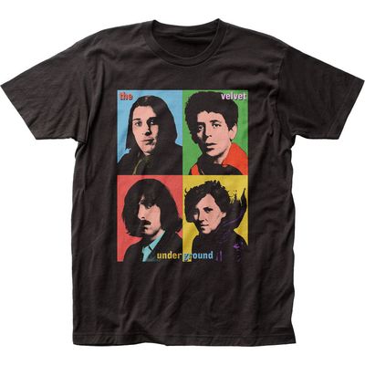 Velvet Underground Pop Art 1 Mens T Shirt Vintage Black Retro Pop Classics