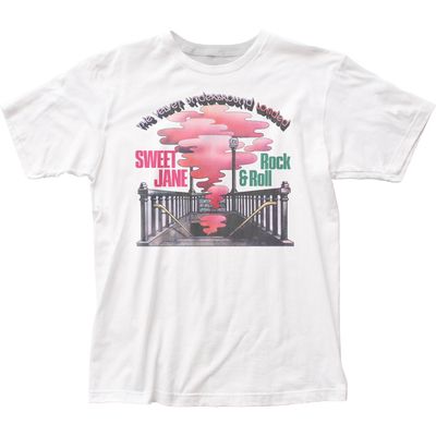 Velvet Underground Sweet Jane Mens T Shirt White Retro Pop Classics