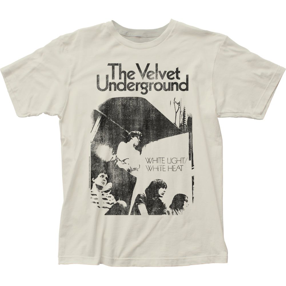 Velvet Underground White Light White Heat Mens T Shirt Vintage White Retro Pop Classics