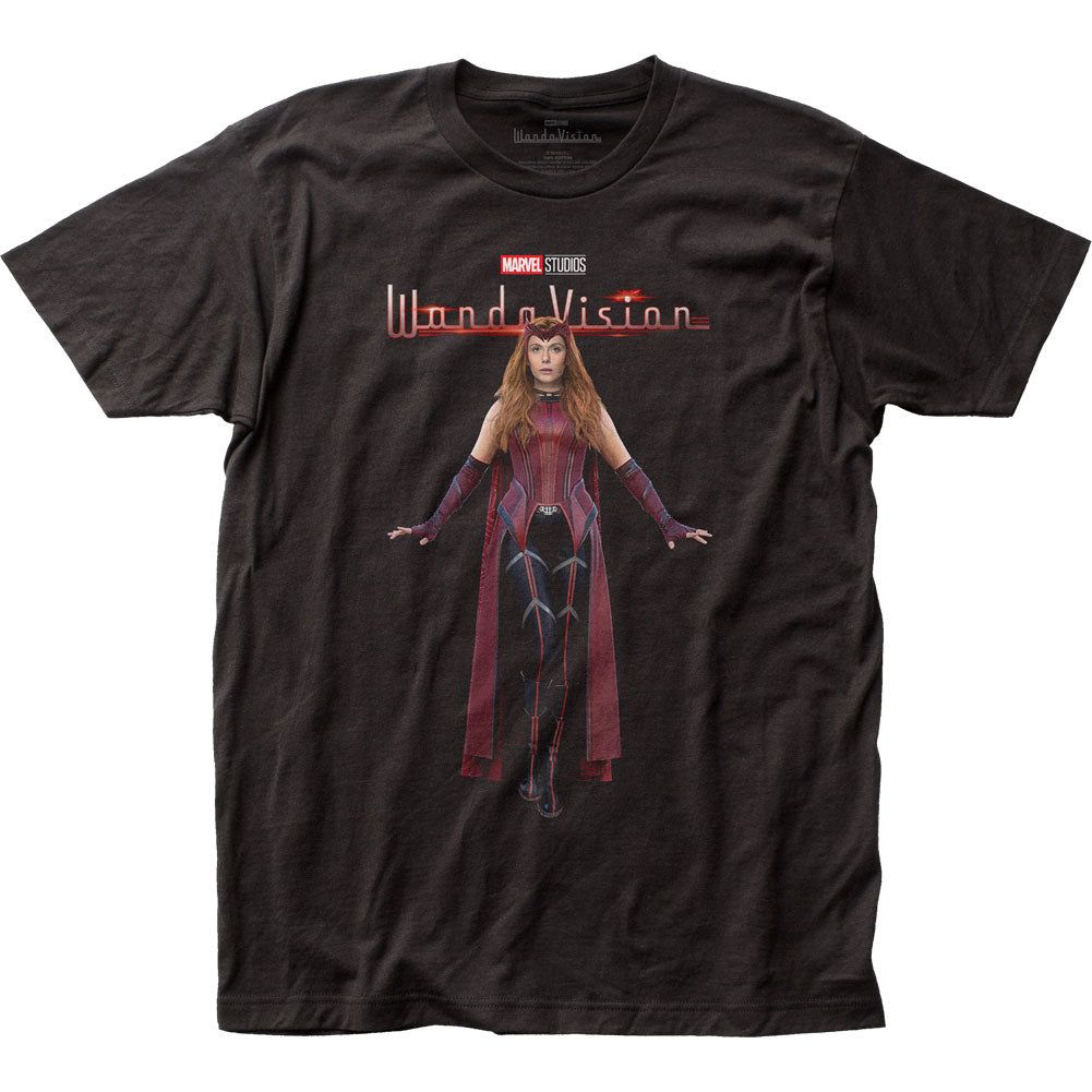 WandaVision The Scarlet Witch Mens T Shirt Black Retro Pop Classics