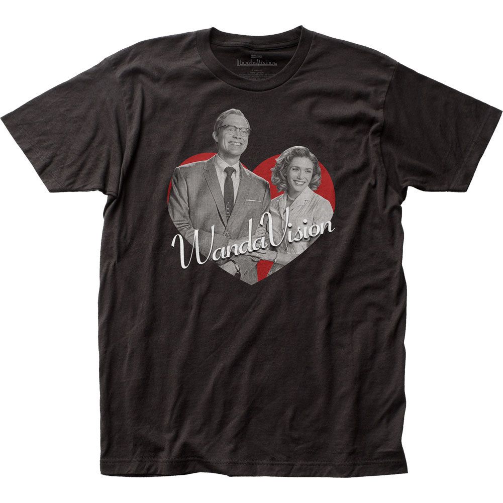 WandaVision I Love WandaVision Mens T Shirt Black Retro Pop Classics