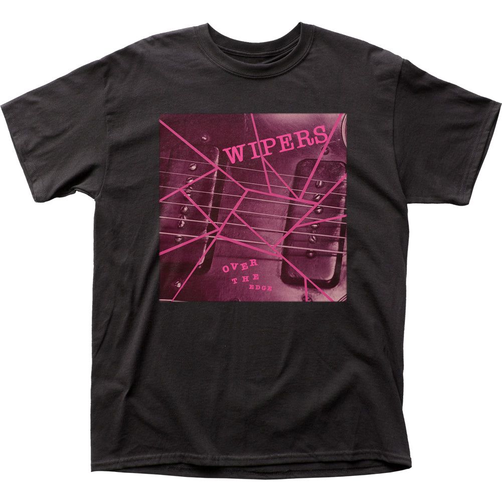 Wipers Over The Edge Mens T Shirt Black Retro Pop Classics