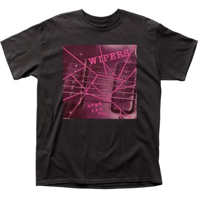 Wipers Over The Edge Mens T Shirt Black Retro Pop Classics