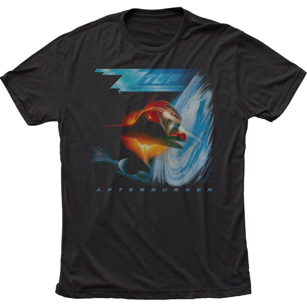 ZZ Top Afterburner Mens T Shirt Black Retro Pop Classics