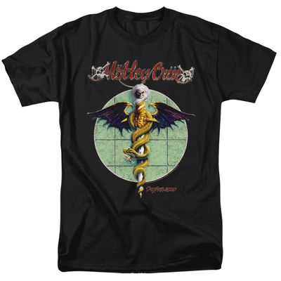 Motley Crue Dr. Feelgood Mens T Shirt Black Retro Pop Classics