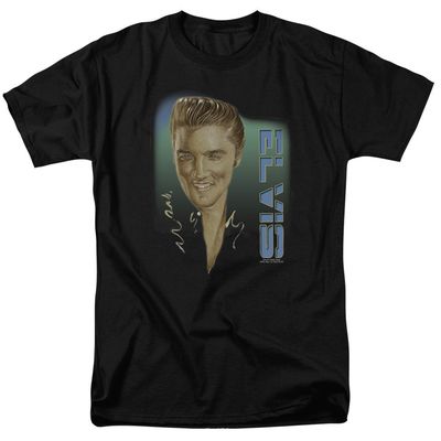 Elvis Presley Elvis 56 Mens T Shirt Black Retro Pop Classics