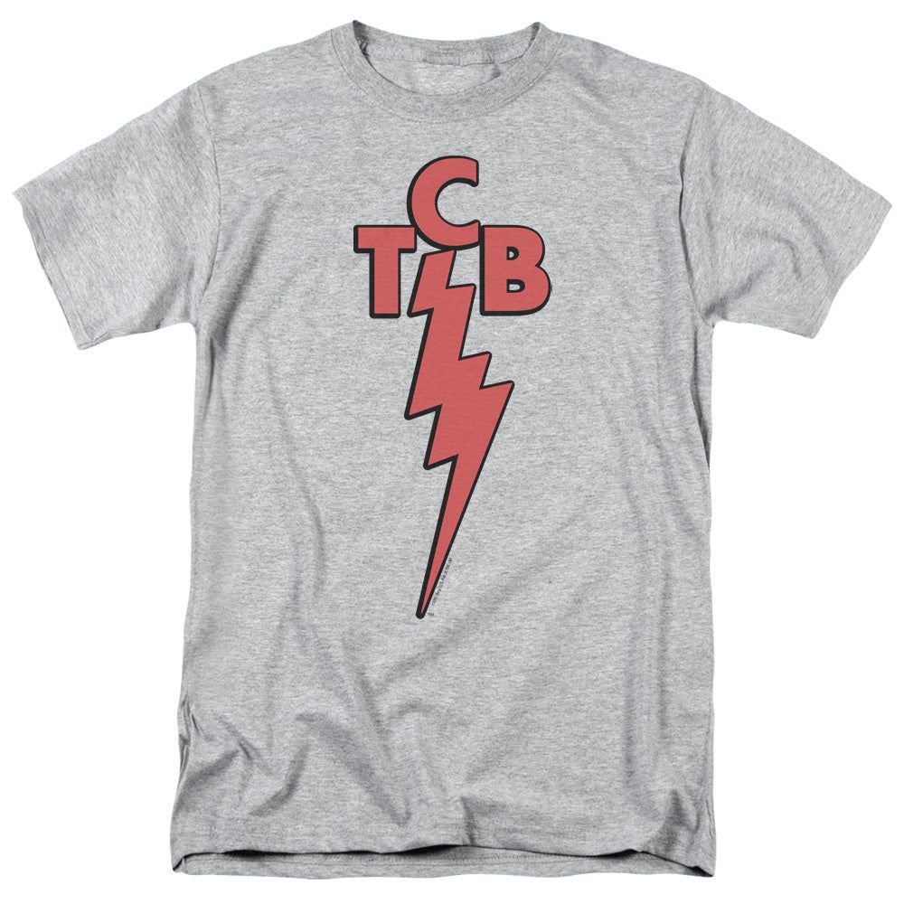 Elvis Presley Tcb Mens T Shirt Athletic Heather Retro Pop Classics