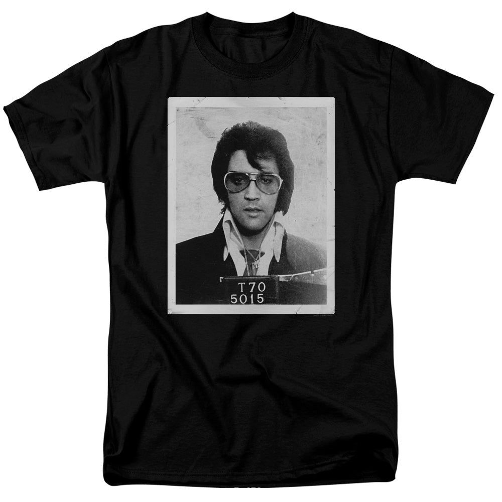 Elvis Presley Framed Mens T Shirt Black Retro Pop Classics