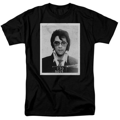 Elvis Presley Framed Mens T Shirt Black Retro Pop Classics