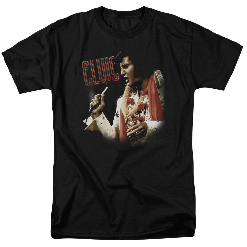 Elvis Presley Soulful Mens T Shirt Black Retro Pop Classics