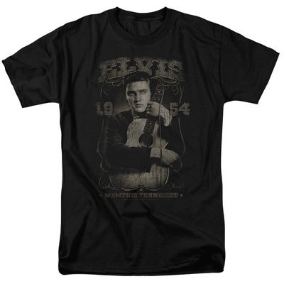Elvis Presley 1954 Mens T Shirt Black Retro Pop Classics