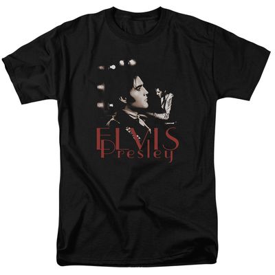 Elvis Presley Memories Mens T Shirt Black Retro Pop Classics