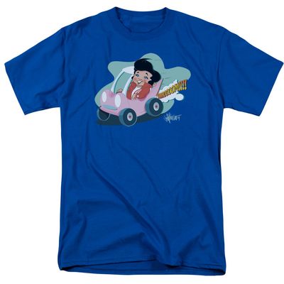 Elvis Presley Speedway Mens T Shirt Royal Blue Retro Pop Classics