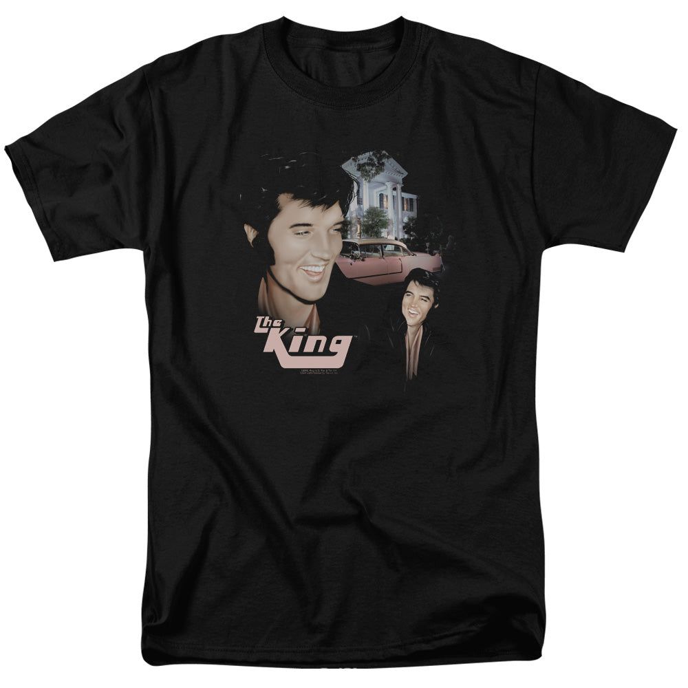 Elvis Presley Home Sweet Home Mens T Shirt Black Retro Pop Classics