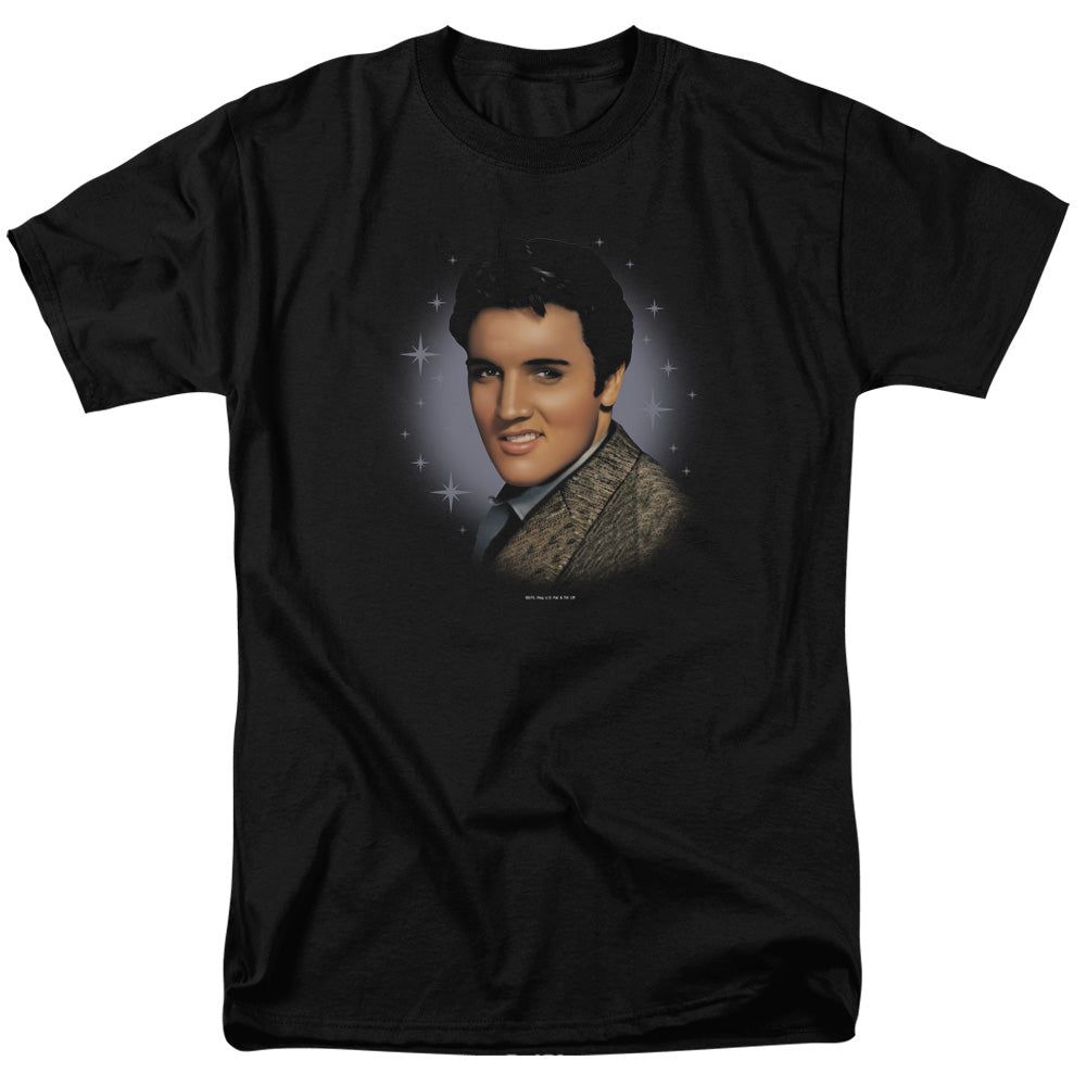 Elvis Presley Starlite Mens T Shirt Black Retro Pop Classics